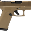 Glock G43X MOS 9mm 3.41" Coyote DE (2)10RD Pistol