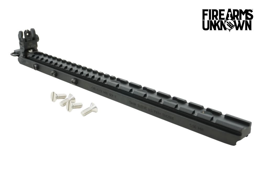 ARMS #38L-S-EX Mod Gen II SWAN Sleeve Mod Gen II A.R.M.S. Riser w/ Rear Sight