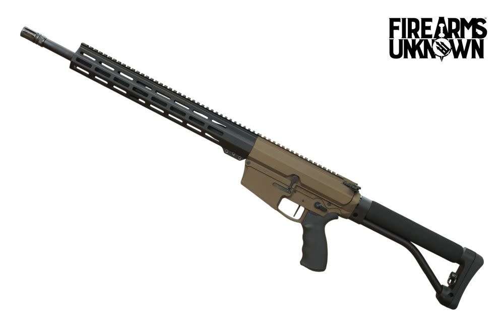FU Wolverine LR308 18" Cerakote Midnight Bronze/BLK 20RND Rifle (BLEM)
