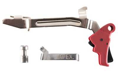Apex Tactical Specialties, Polymer AEK, Action Enhancement Kit, Fits Glock Gen 3/4 Standared Frame, Red