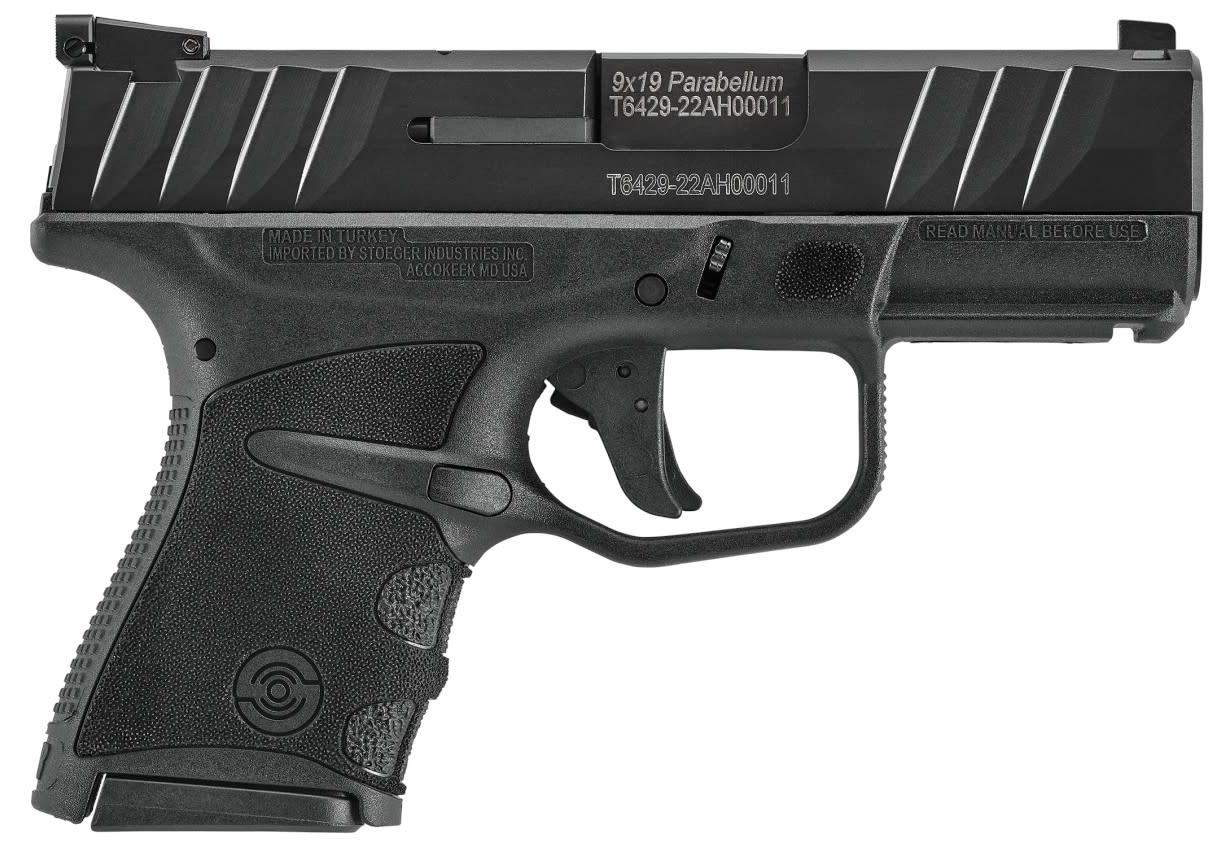 Stoeger STR-9MC Micro, 9MM, 3.2", Optics Ready, BLK, (2)13RD (1)11RD, Pistol
