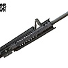 FU Custom AR15 16" BLK Upper W/ ARMS Spartan, Swan Sleeve