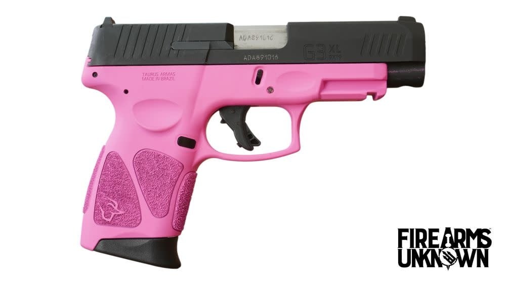 Taurus, G3XL 9MM 4" (2)12RND Pistol_Cerakote BLK/Prison Pink