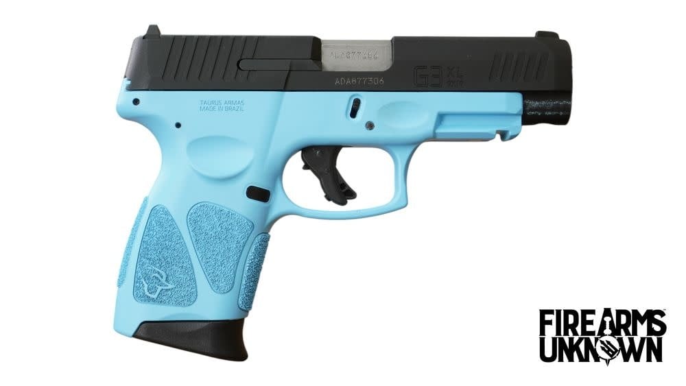 Taurus, G3XL 9MM 4" (2)12RND Pistol Cerakote BLK/Blue Rasberry