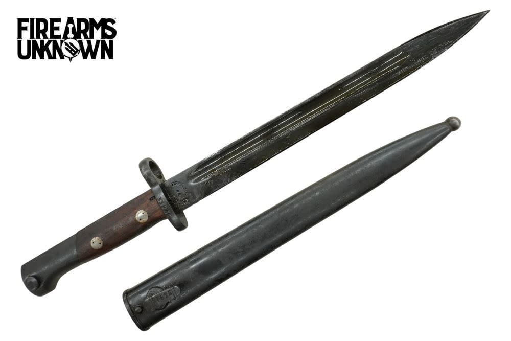 Yugoslavian M48 Bayonet, 9.75" Long, Matching SN Sheath W/ Partial Cleaning Kit
