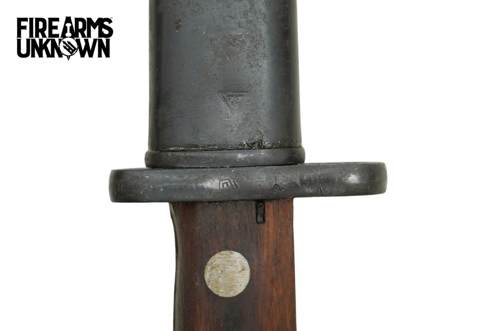 Yugoslavian M48 Bayonet, 9.75" Long, Matching SN Sheath W/ Partial Cleaning Kit