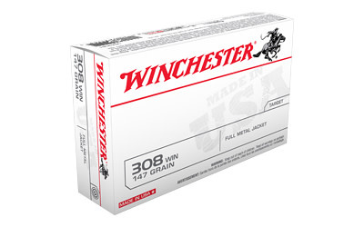 Winchester, Whitebox, 308 Winchester, 147 Grain FMJ, 20RD Box
