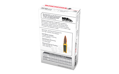 Winchester, Whitebox, 308 Winchester, 147 Grain FMJ, 20RD Box