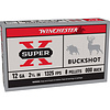 Winchester SuperX 12GA 00 Buck Buckshot, 9 Pellets,5 Round Box