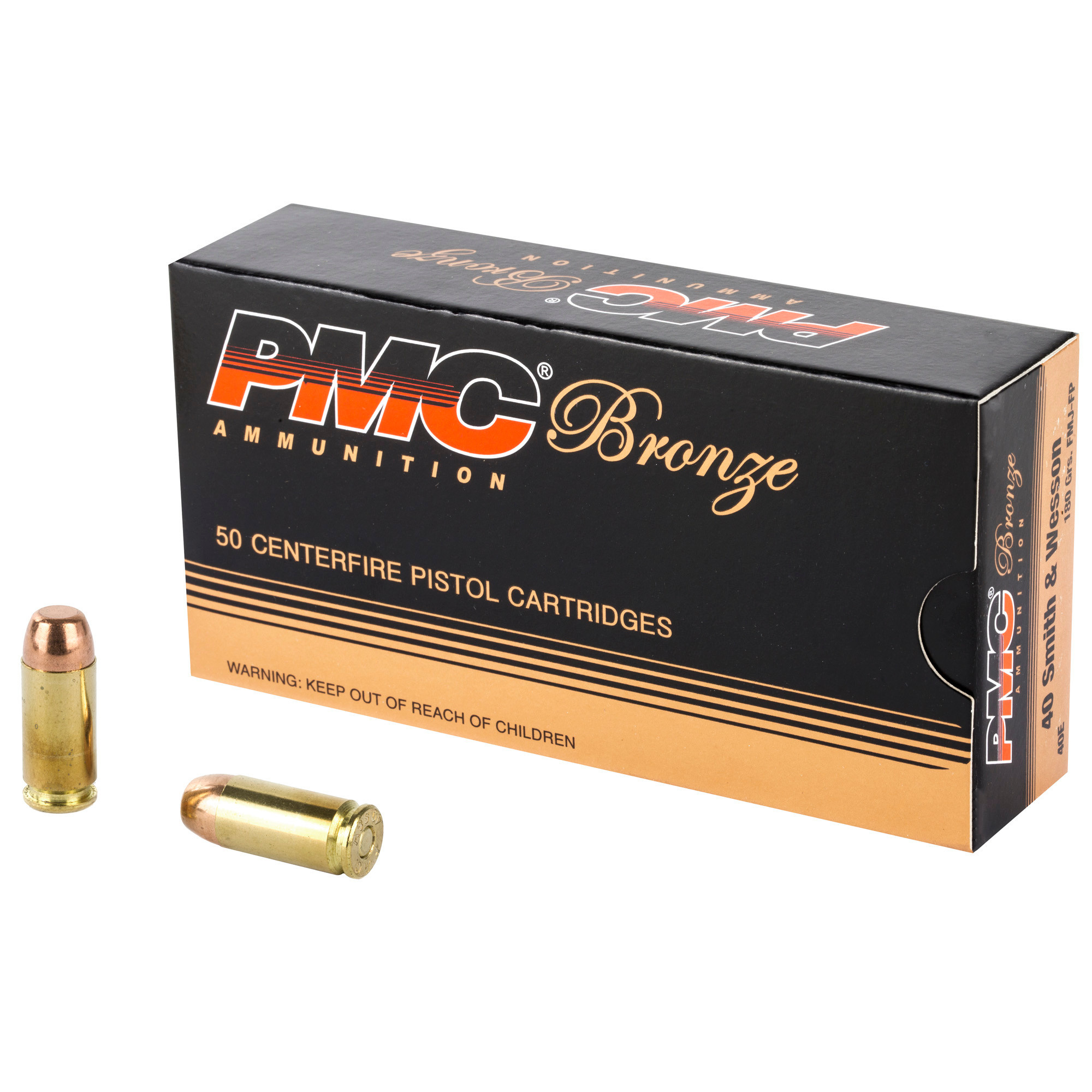 PMC .40 S&W 180 FMJ 50rd Box