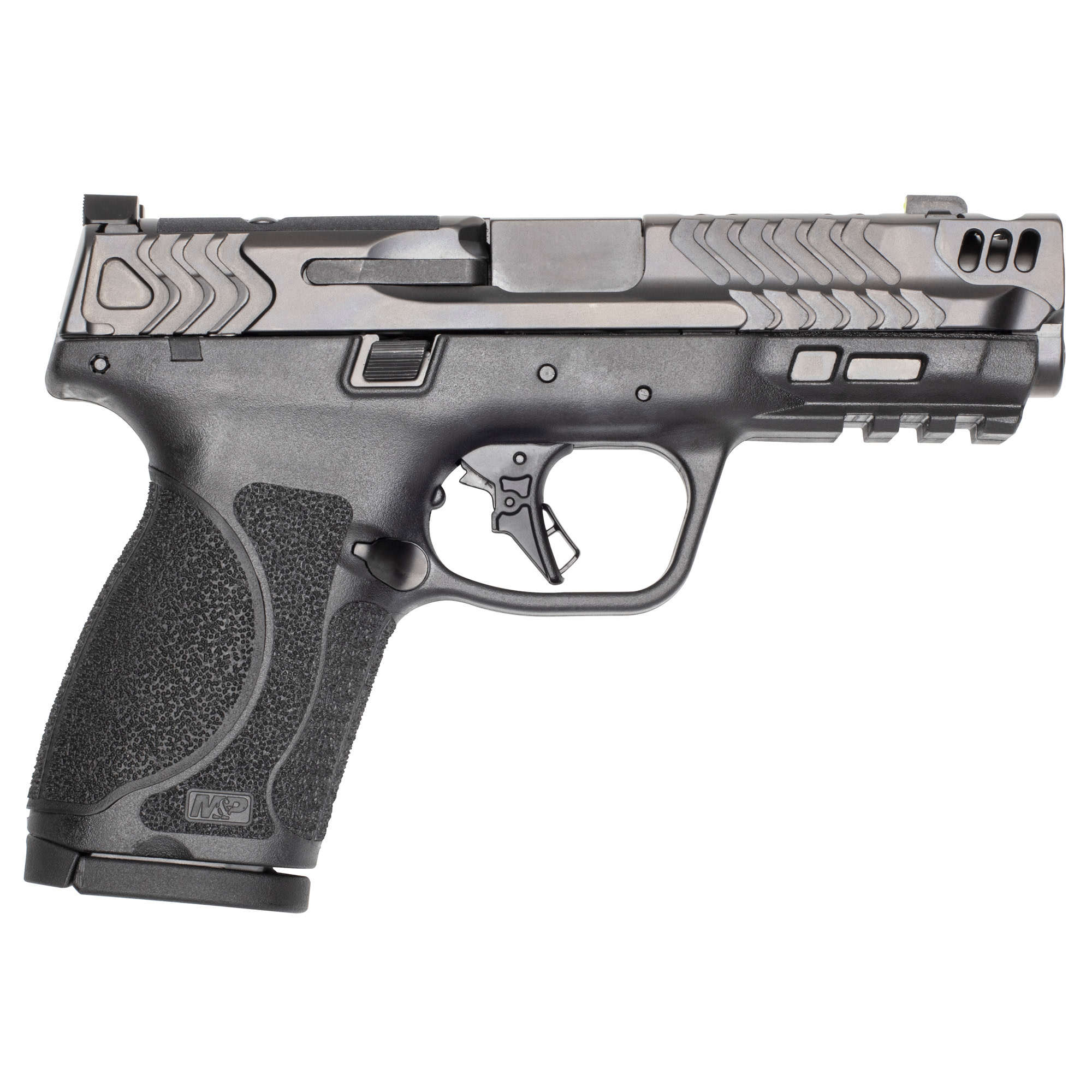 S&W M&P M2.0 C 9MM 4.22" BLK/BLK (2)15RD Pistol