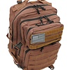 Tactical 35L Molle Brown Backpack