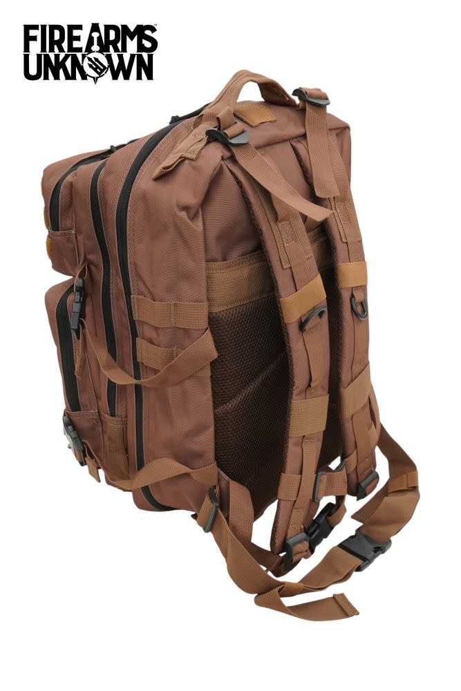 Tactical 35L Molle Brown Backpack