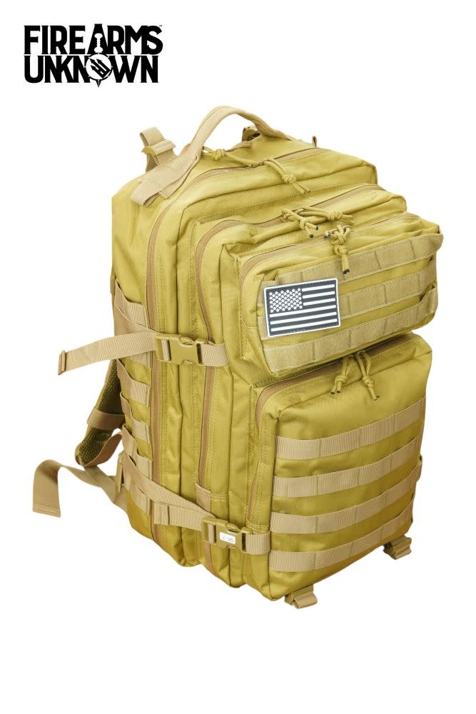 Tactical 45L Molle Khaki Backpack