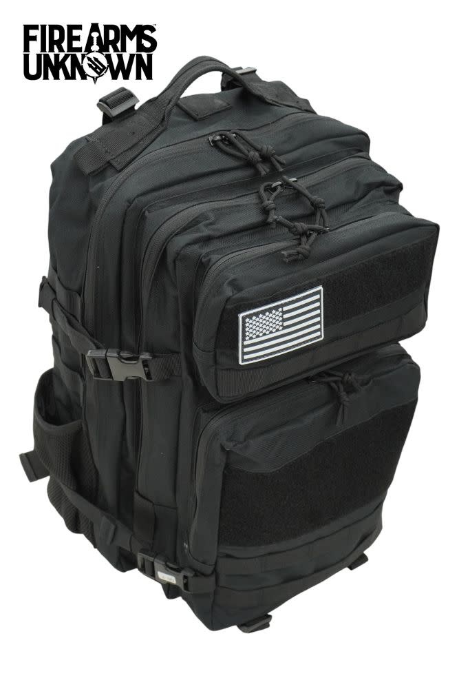 Tactical 45L Molle Black Backpack