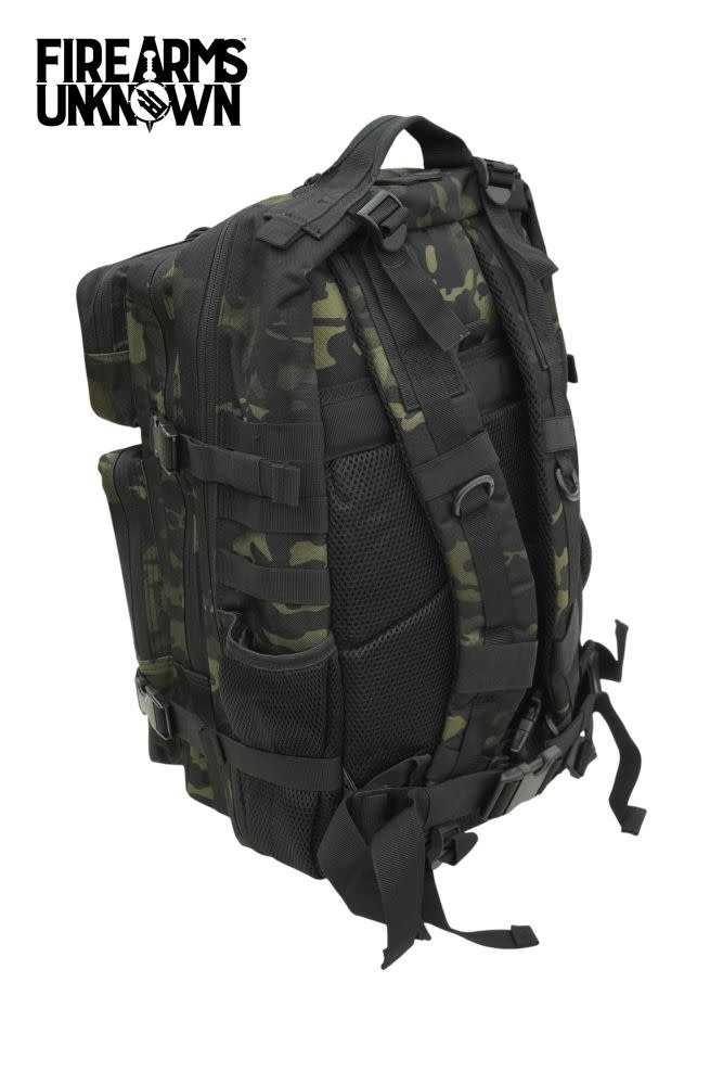 Tactical 45L Molle Black CP Backpack