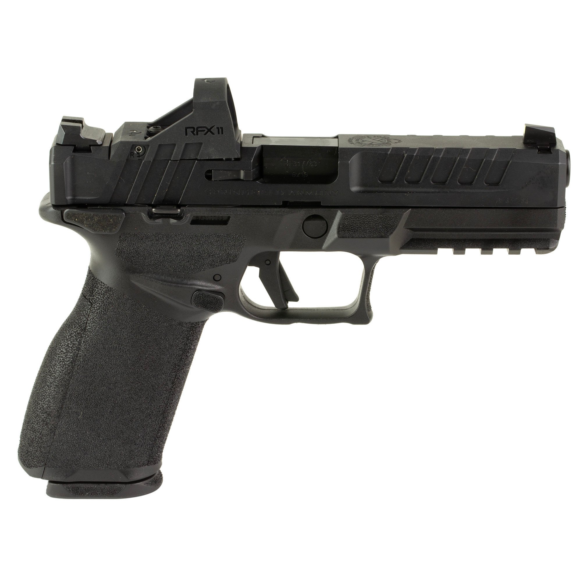 Springfield, Echelon Gear Up 9mm 4.5" OR BLK/BLK (2)-20 RD/ (3)-17RD Pistol w/ Range Bag