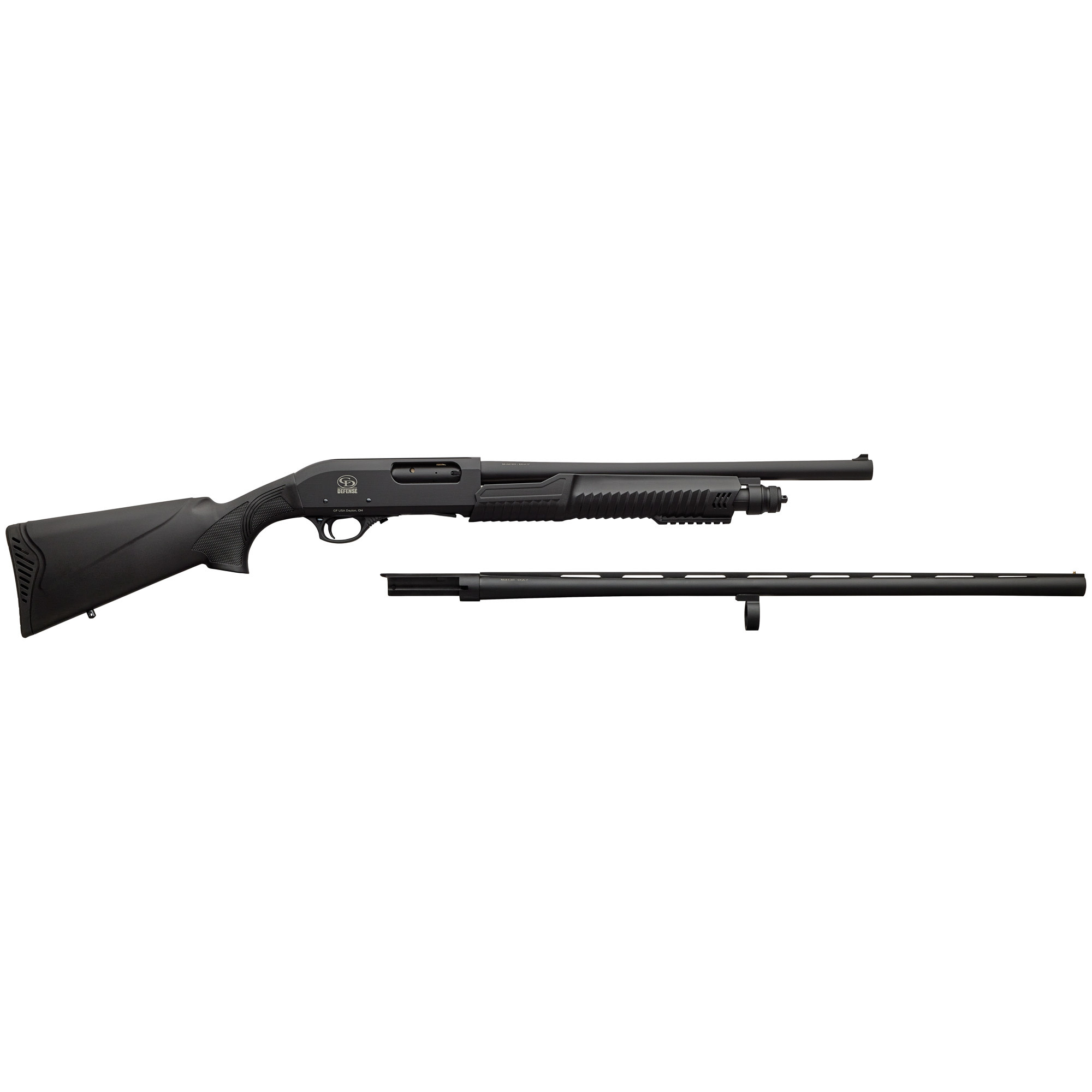Charles Daly 12ga Shotgun w/ 18.5" Tactical Barrel & 28" Field Barrel (Combo)