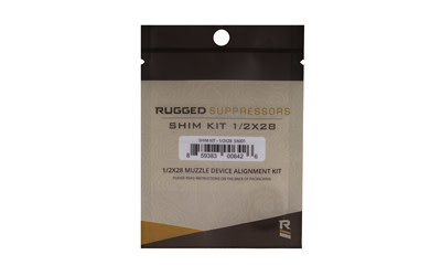 Rugged Suppressors, Shim Kit, 1/2X28