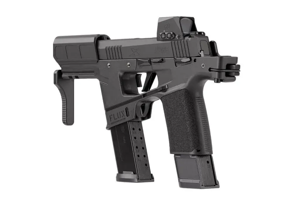 Sig Sauer, P365 Flux Raider RXSL, 9mm, 6", BLK, (2) 17RD (1) 21RD, Pistol