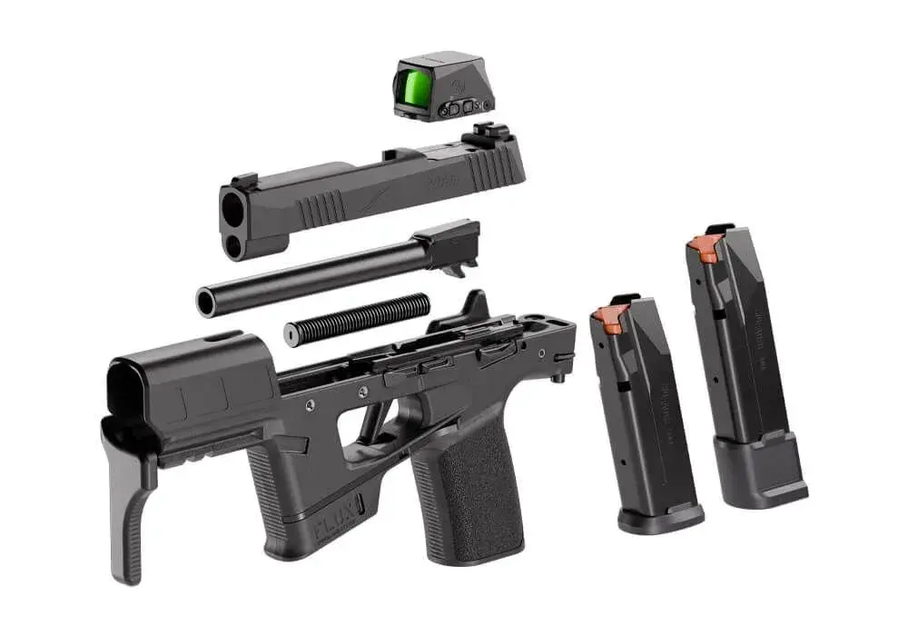 Sig Sauer, P365 Flux Raider RXSL, 9mm, 6", BLK, (2) 17RD (1) 21RD, Pistol