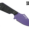 Crimson Knives - FU Exclusive Duke Fixed Blade Knife Cerakote Bright Purple