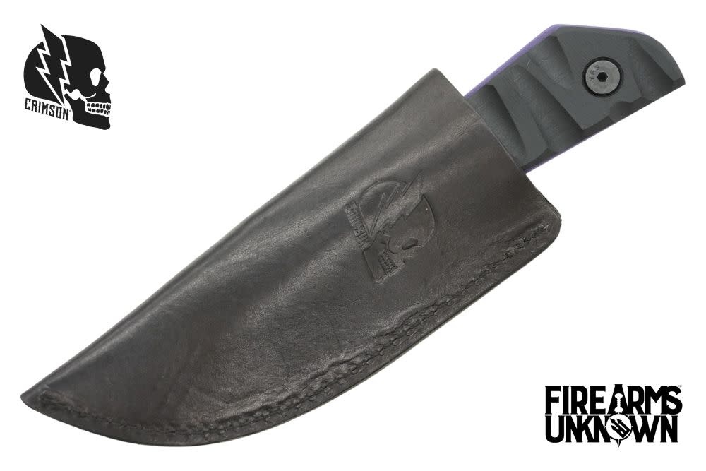 Crimson Knives - FU Exclusive Duke Fixed Blade Knife Cerakote Bright Purple