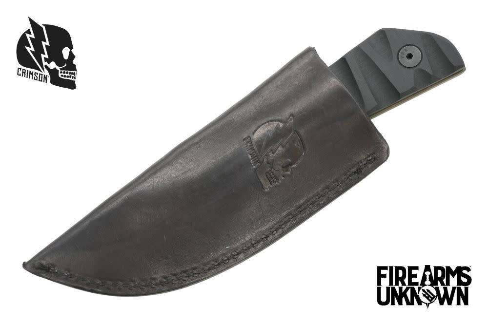 Crimson Knives - FU Exclusive Duke Fixed Blade Knife Cerakote Midnight Bronze