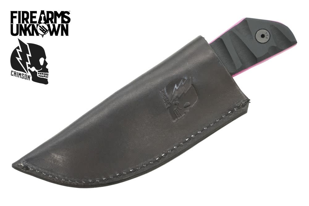 Crimson Knives - FU Exclusive Duke Fixed Blade Knife Cerakote Prison Pink