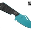 Crimson Knives - FU Exclusive Duke Fixed Blade Knife Cerakote Aztec Teal