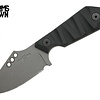 Crimson Knives - FU Exclusive Duke Fixed Blade Knife Cerakote Tungsten