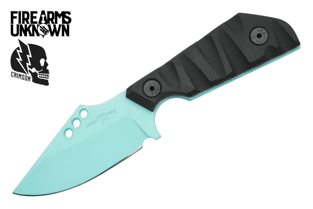 Crimson Knives - FU Exclusive Duke Fixed Blade Knife Cerakote Robin's Egg Blue