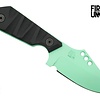 Crimson Knives - FU Exclusive Duke Fixed Blade Knife Cerakote Island Green