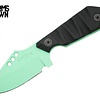 Crimson Knives - FU Exclusive Duke Fixed Blade Knife Cerakote Island Green