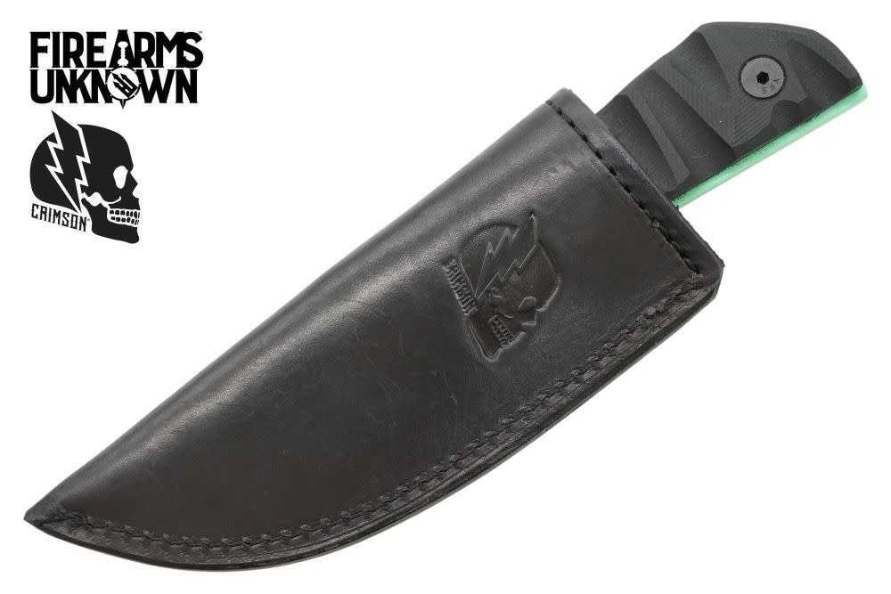 Crimson Knives - FU Exclusive Duke Fixed Blade Knife Cerakote Island Green