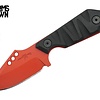 Crimson Knives - FU Exclusive Duke Fixed Blade Knife Cerakote USMC Red