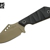 Crimson Knives - FU Exclusive Duke Fixed Blade Knife Cerakote Magpul FDE