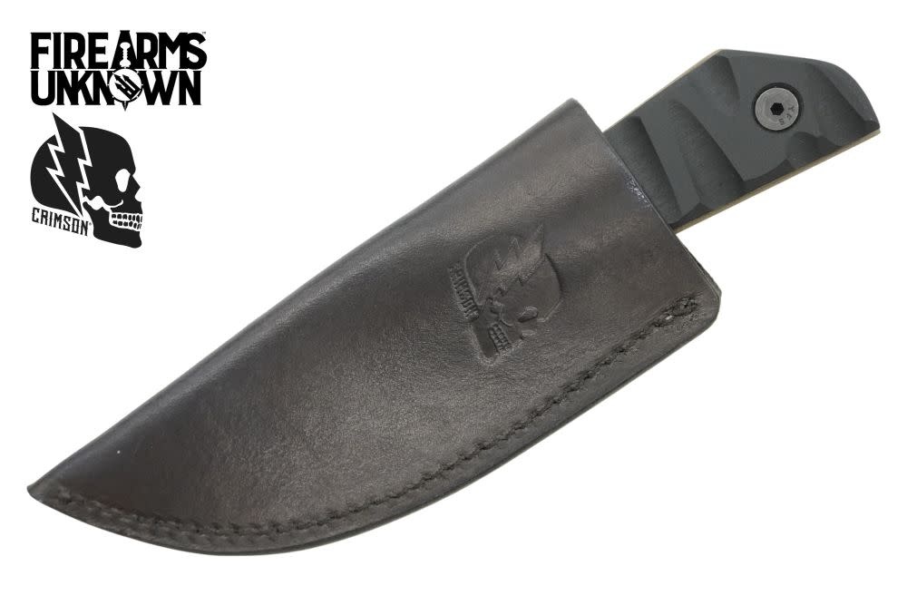 Crimson Knives - FU Exclusive Duke Fixed Blade Knife Cerakote Magpul FDE