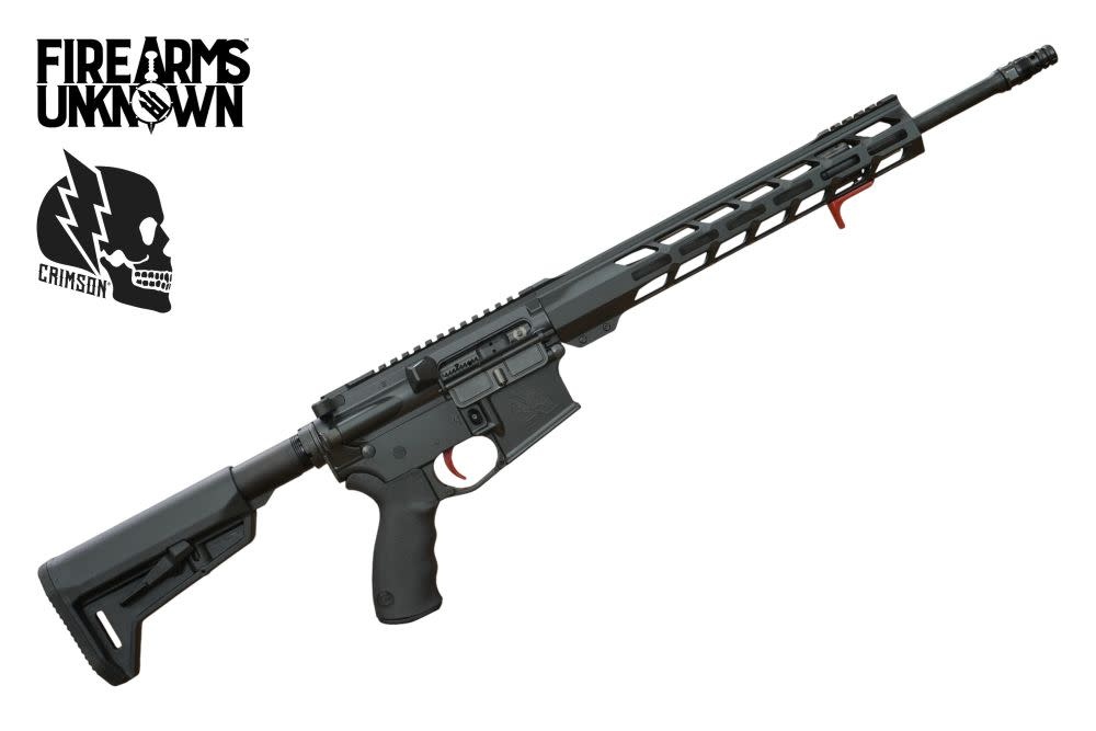 FU "Zero" Crimson Tools, 5.56, 16", BLK/RED, 30RD, Rifle W/ Hand Stop