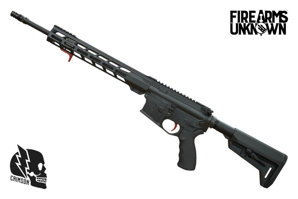 FU "Zero" Crimson Tools, 5.56, 16", BLK/RED, 30RD, Rifle W/ Hand Stop