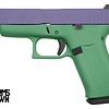Glock G48 9MM Cerakote Squatch Green/Bright Purple Pistol