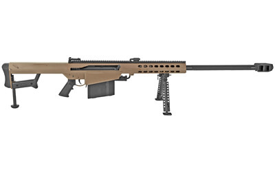 Barrett, 82A1, 50BMG, 29" Fluted Barrel, FDE,10 RD Rifle