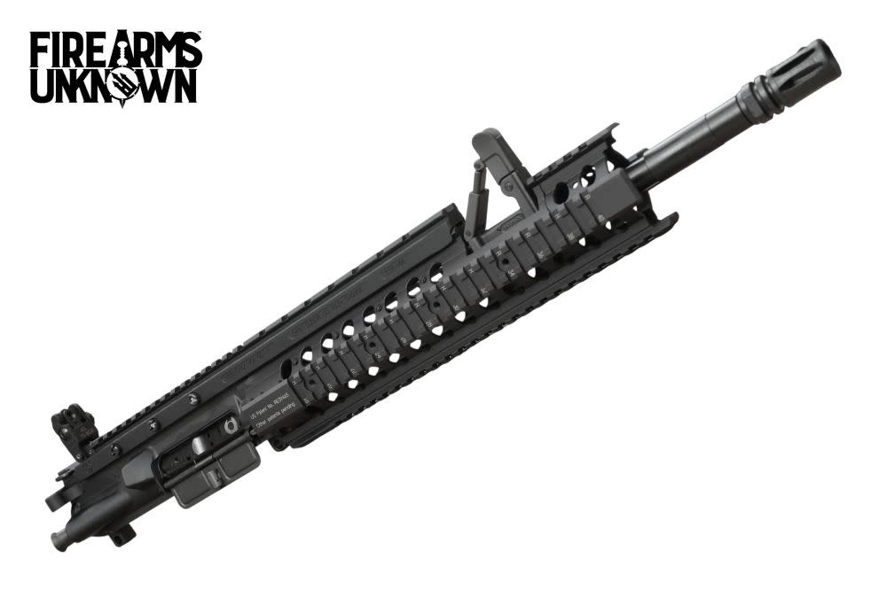 FU Custom AR15 14.5" BLK Upper W/ ARMS Spartan, Swan Sleeve