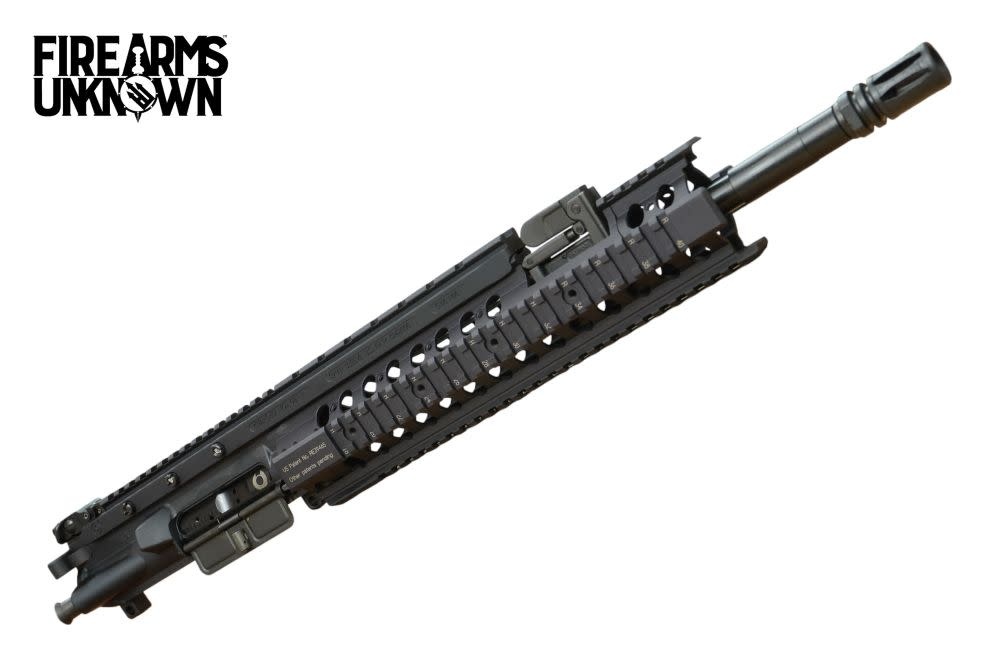 FU Custom AR15 14.5" BLK Upper W/ ARMS Spartan, Swan Sleeve