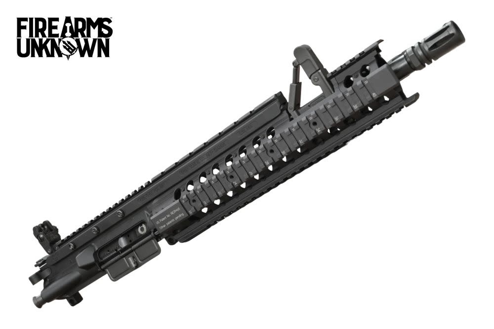 FU Custom AR15 12.5" BLK Upper W/ ARMS Spartan, Swan Sleeve