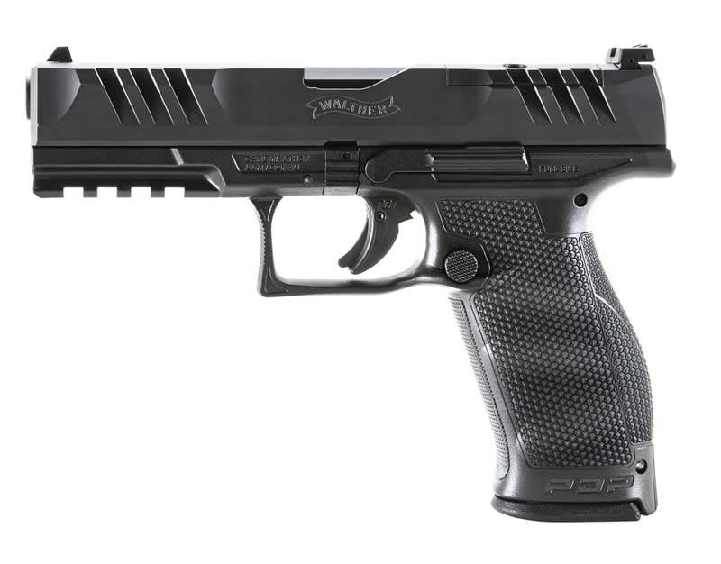 Walther, PDP 9mm 4.5" OR BLK/BLK (2)10RD Pistol (Cali Comp)
