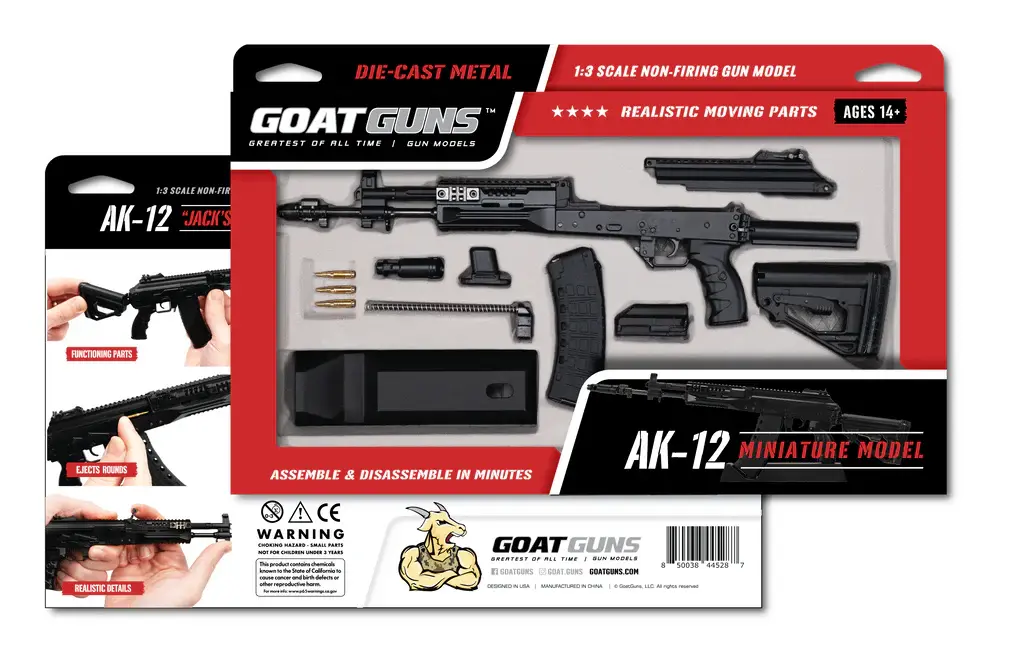 GoatGuns, AK12 Model - Black