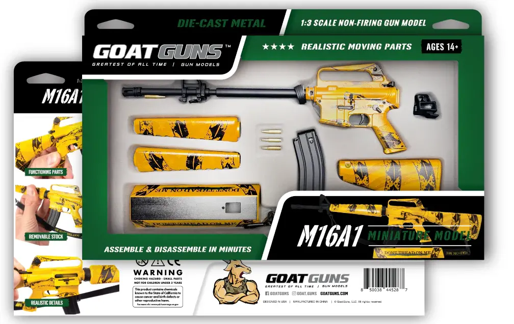 GoatGuns, M16A1 Model - Dont Tread On Me