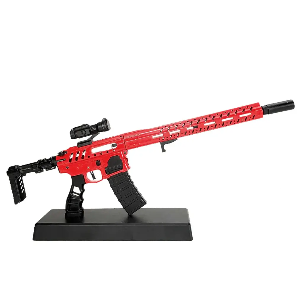 GoatGuns, AR15 Skeleton Model - Red