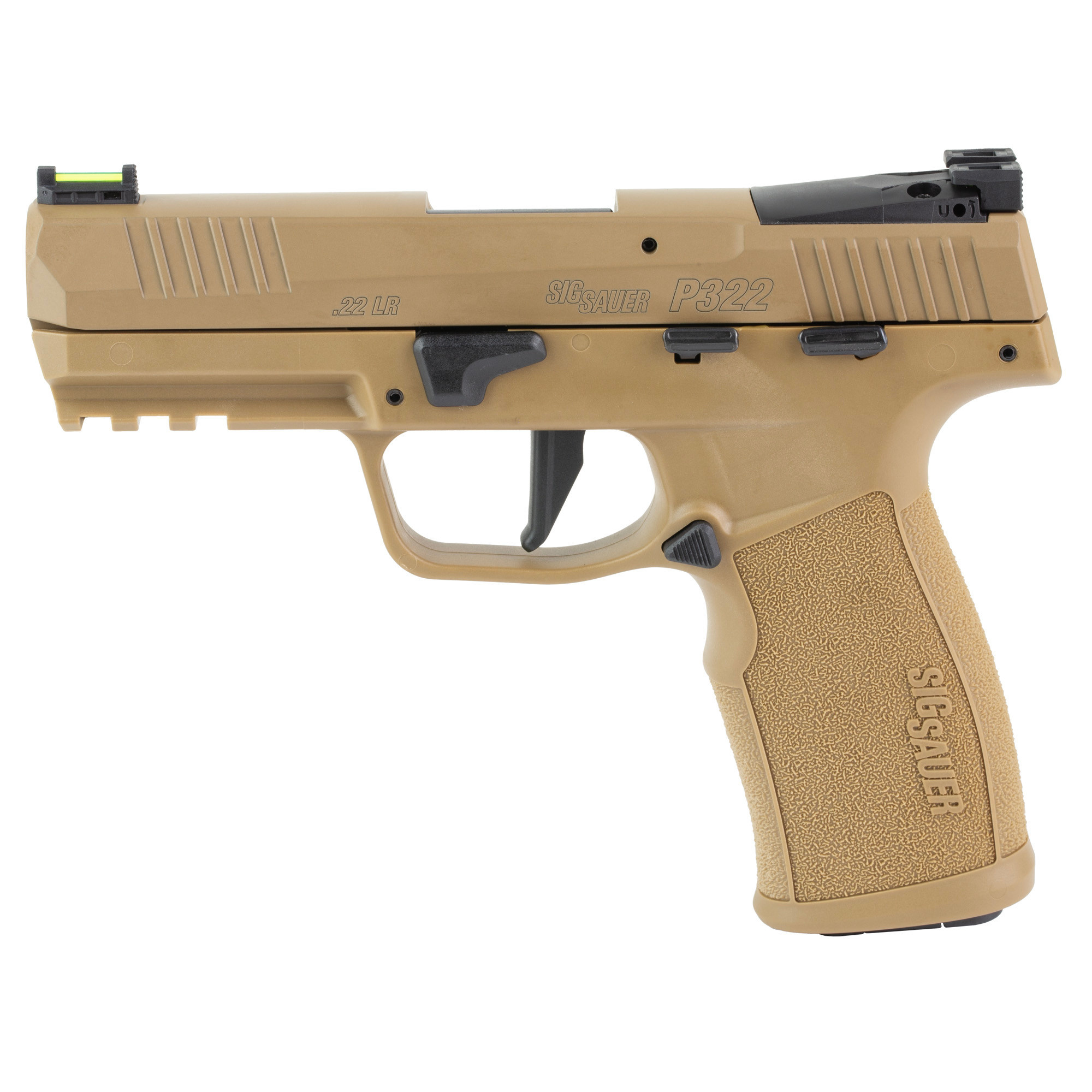 Sig P322 22LR 4" OR Coyote (2)20RD Pistol